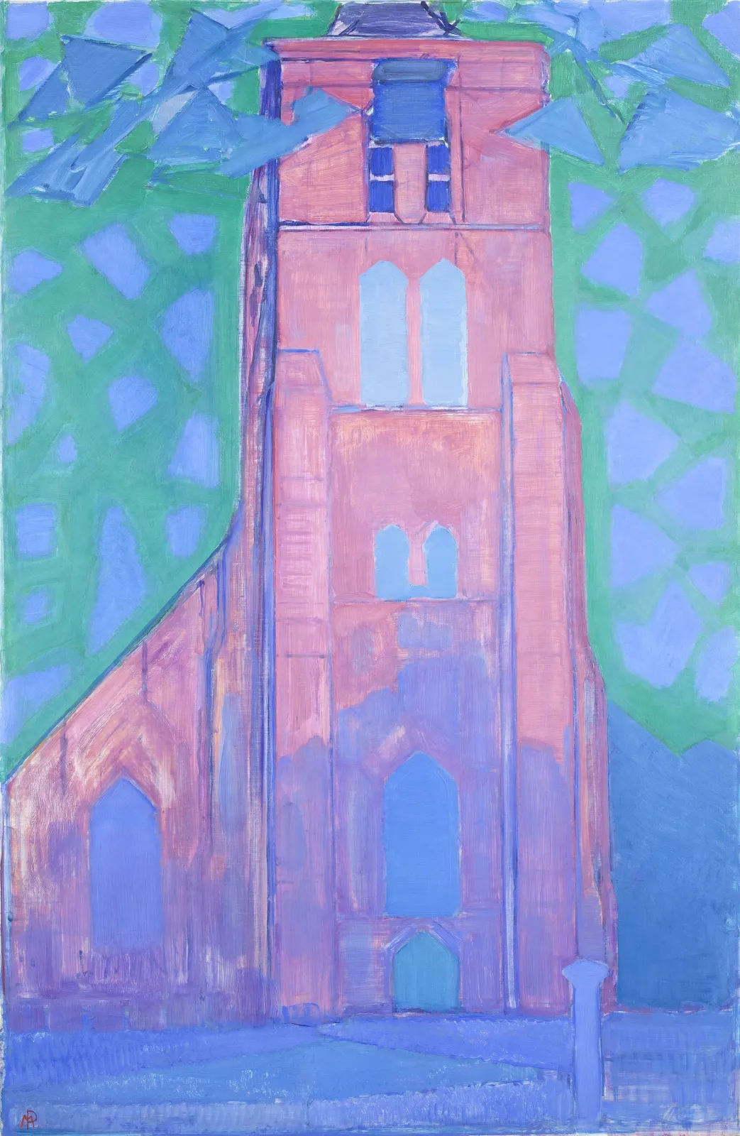Zeeuwsche Church Tower, Piet Mondrian