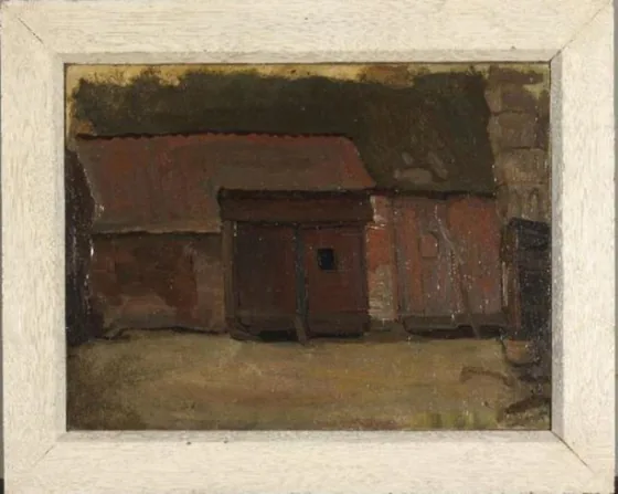 Barn doors of a Brabant farm building
