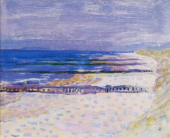 Beach with Five Piers at Domburg