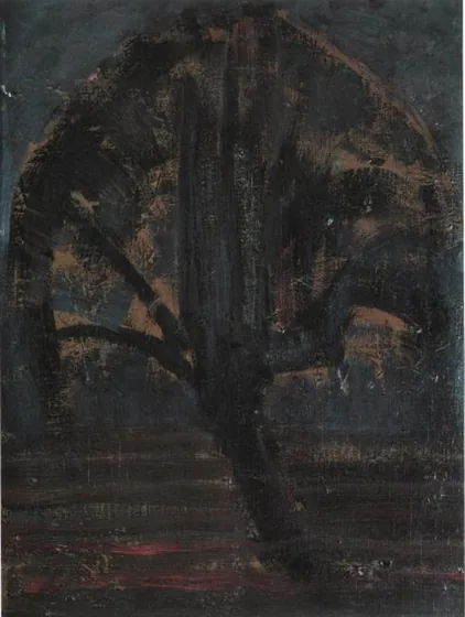 Blue willow tree I