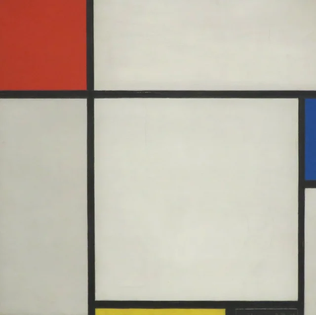 Composición, Piet Mondrian