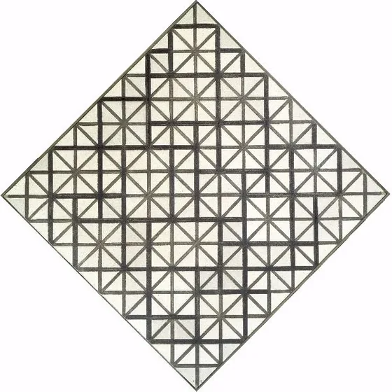 Composition avec lignes grises