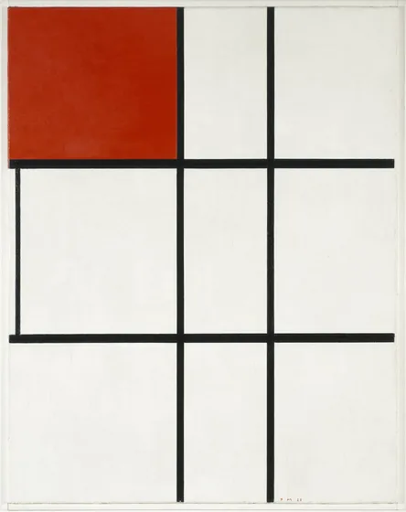 Composition B (No.II) with Red