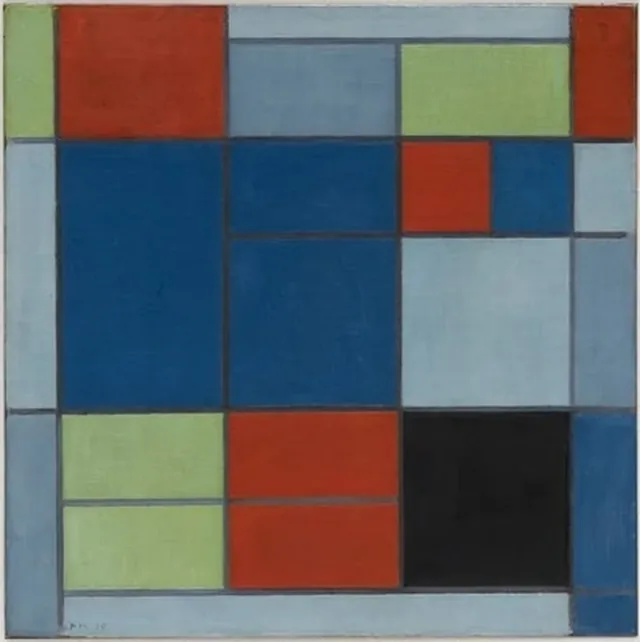 Composition C, Piet Mondrian