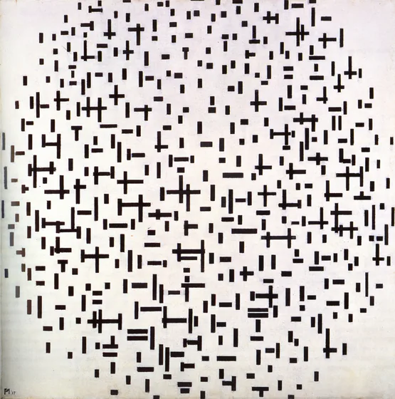 Composition in line, second state