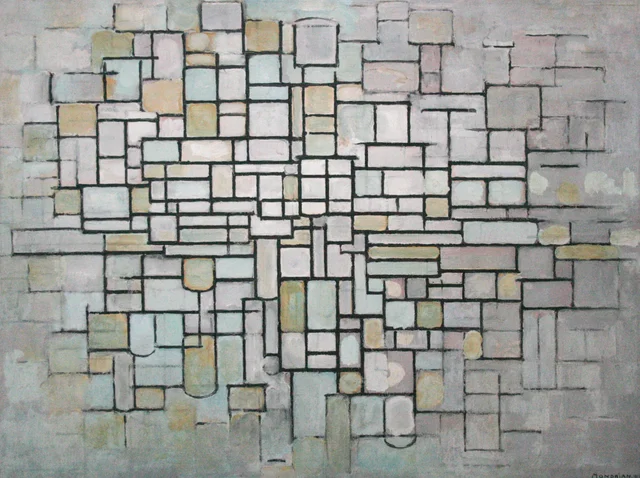 Composición n.º 11, Piet Mondrian