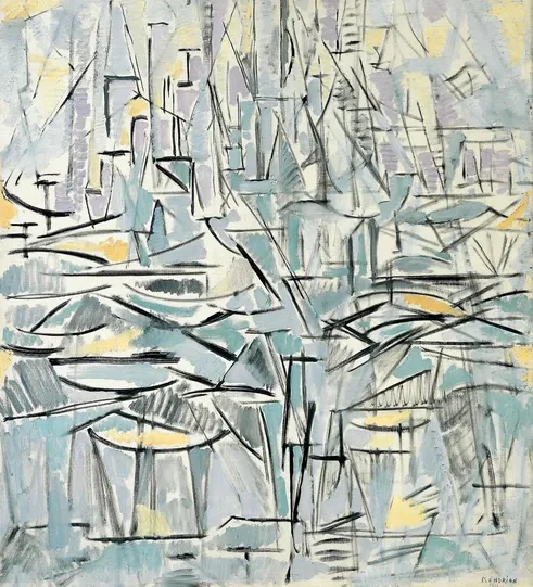 Composition No. XVI, Composition 1 (Trees)
