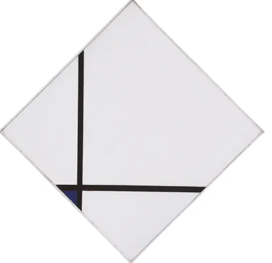 Composition with Blue