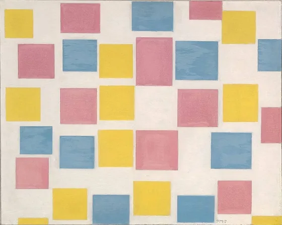 Composition with colour fields