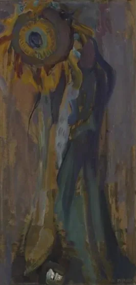 Dying sunflower I