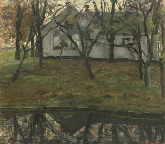 Farm along the river Gein