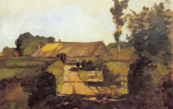 Farm building near Laren