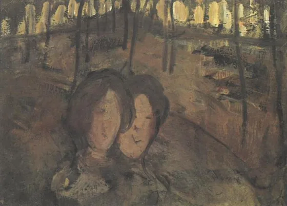 Femmes dans un bois