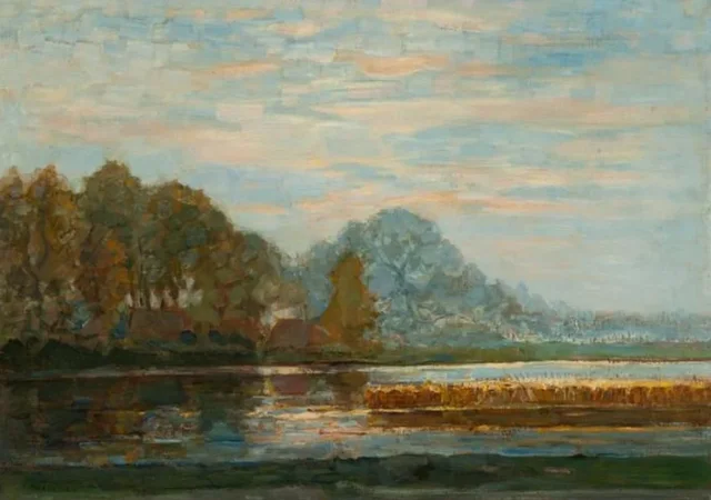 Pantano cerca de Saasveld, Piet Mondrian