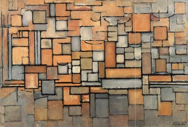 Cuadro n.º I, Piet Mondrian