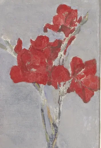 Glaïeuls rouges