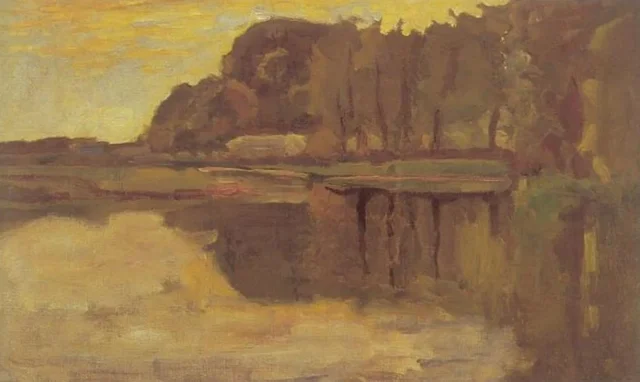 Árbol aislado en el Gein: estudio de detalle