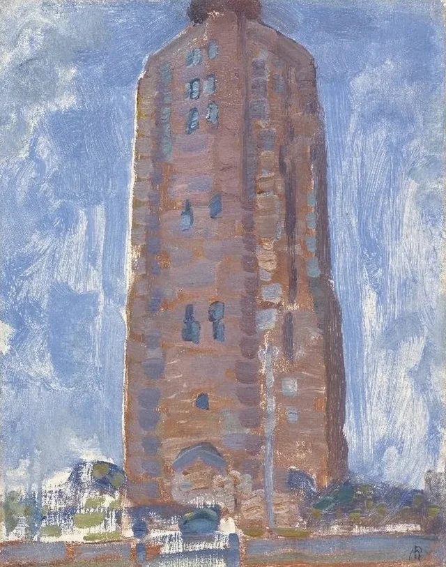 Faro de Westkapelle, Piet Mondrian