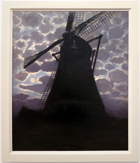 Mill at evening