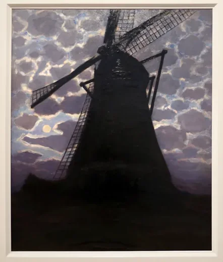 Mill at evening