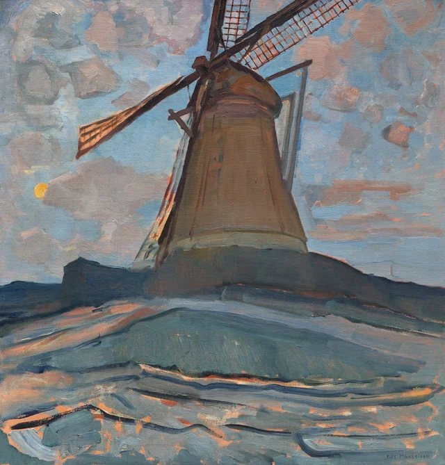 Molino de viento, Piet Mondrian