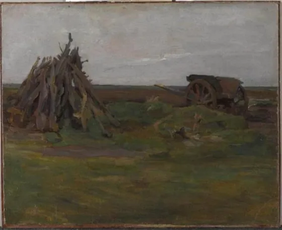 Near the ox stall, Hilvarenbeek