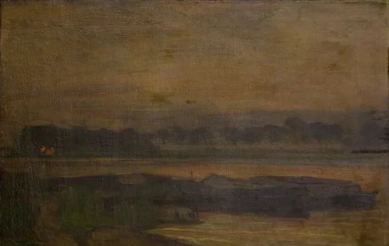 On Ouderkerkerdijk near the Omval in the evening II