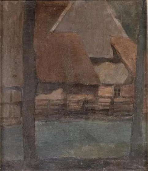 Pignon de ferme à Oehle