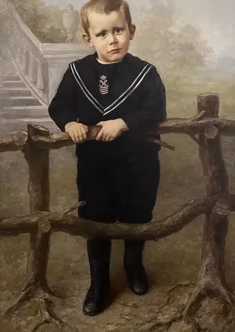 Portrait of a little boy