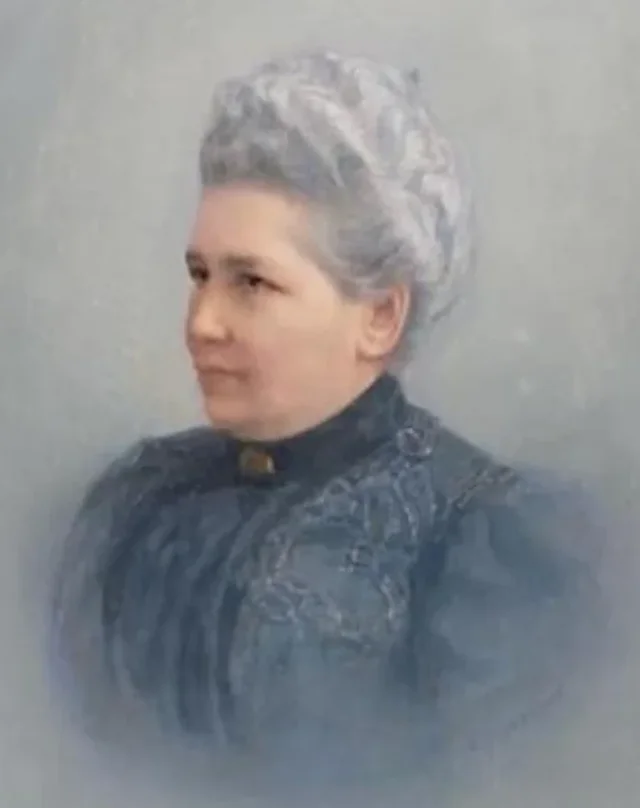 Retrato de Louise Charlotte Mathilde van den Bosch (1843-1907)