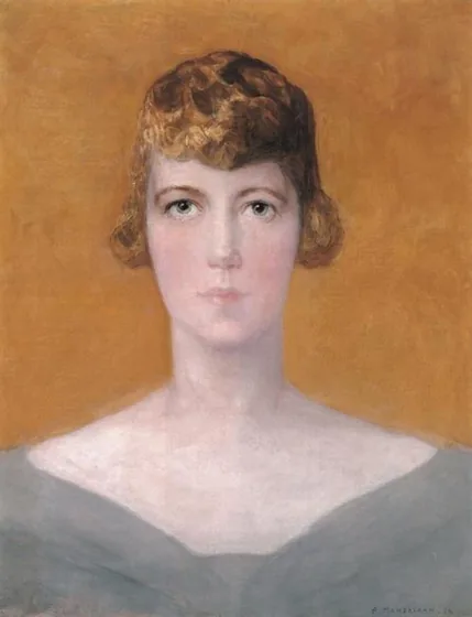 Portrait of Martha Frieda de Fries (1893-...)