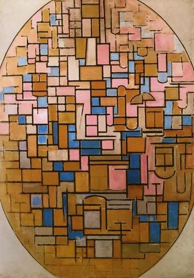 Tableau III: Oval Composition