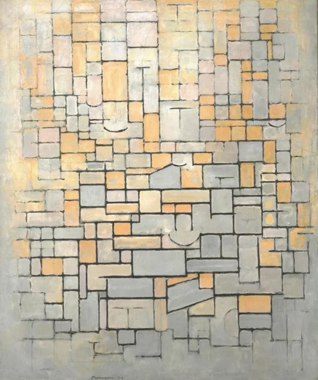 Cuadro n.º I, Piet Mondrian