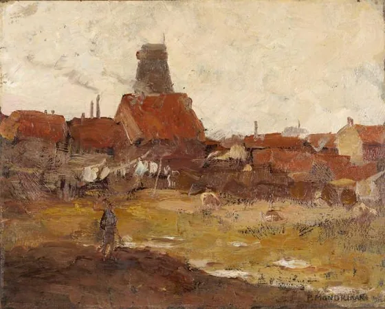 View of the Schinkel neighborhood