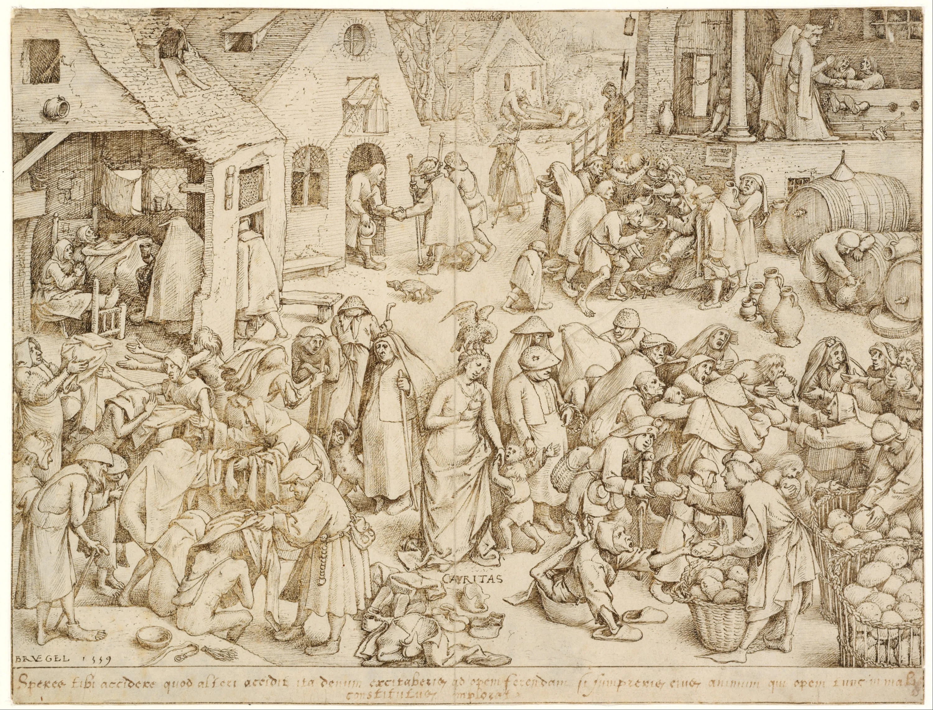 Charity, Pieter Brueghel l'Ancien