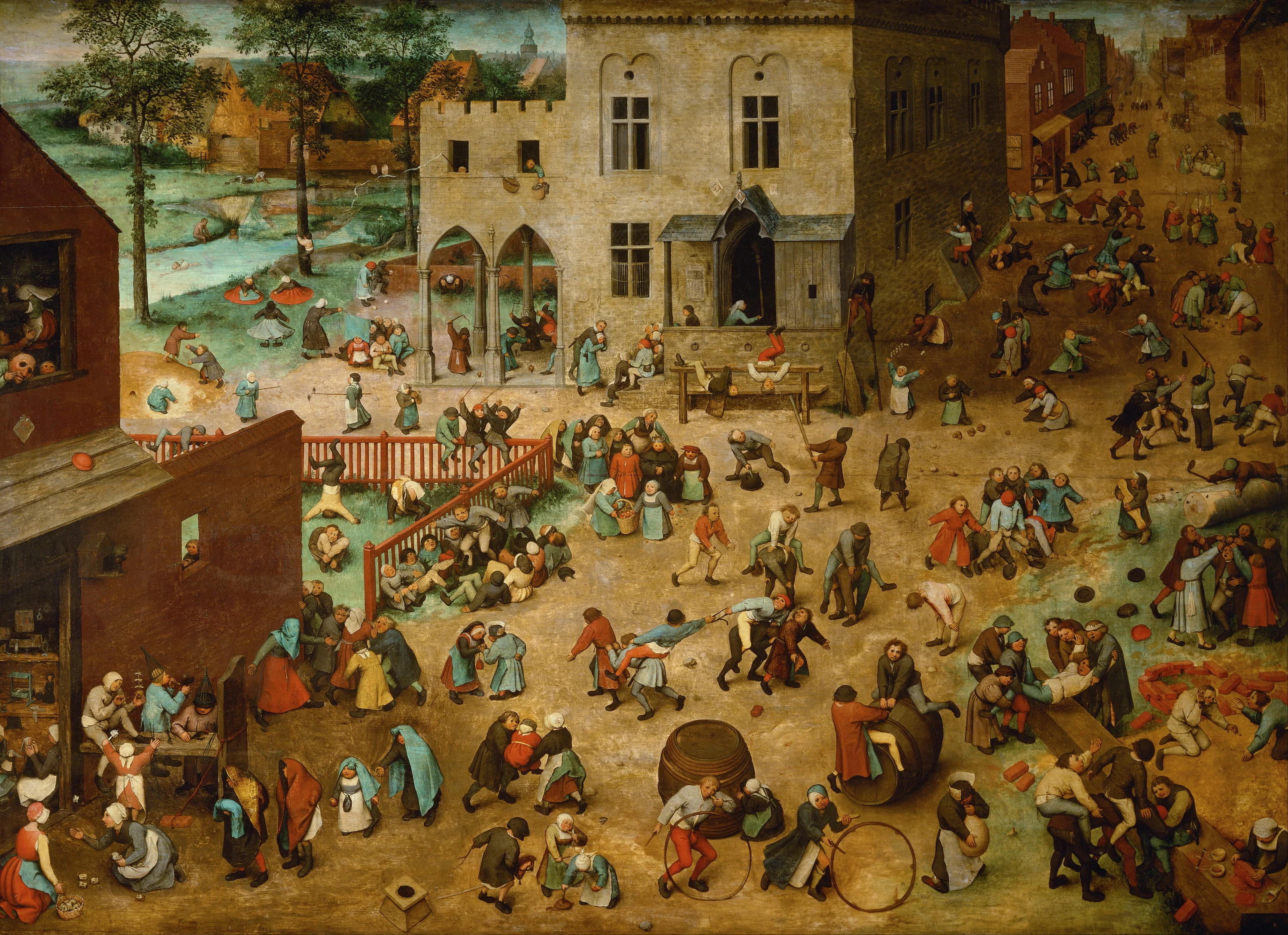 Children's Games, Pieter Brueghel l'Ancien
