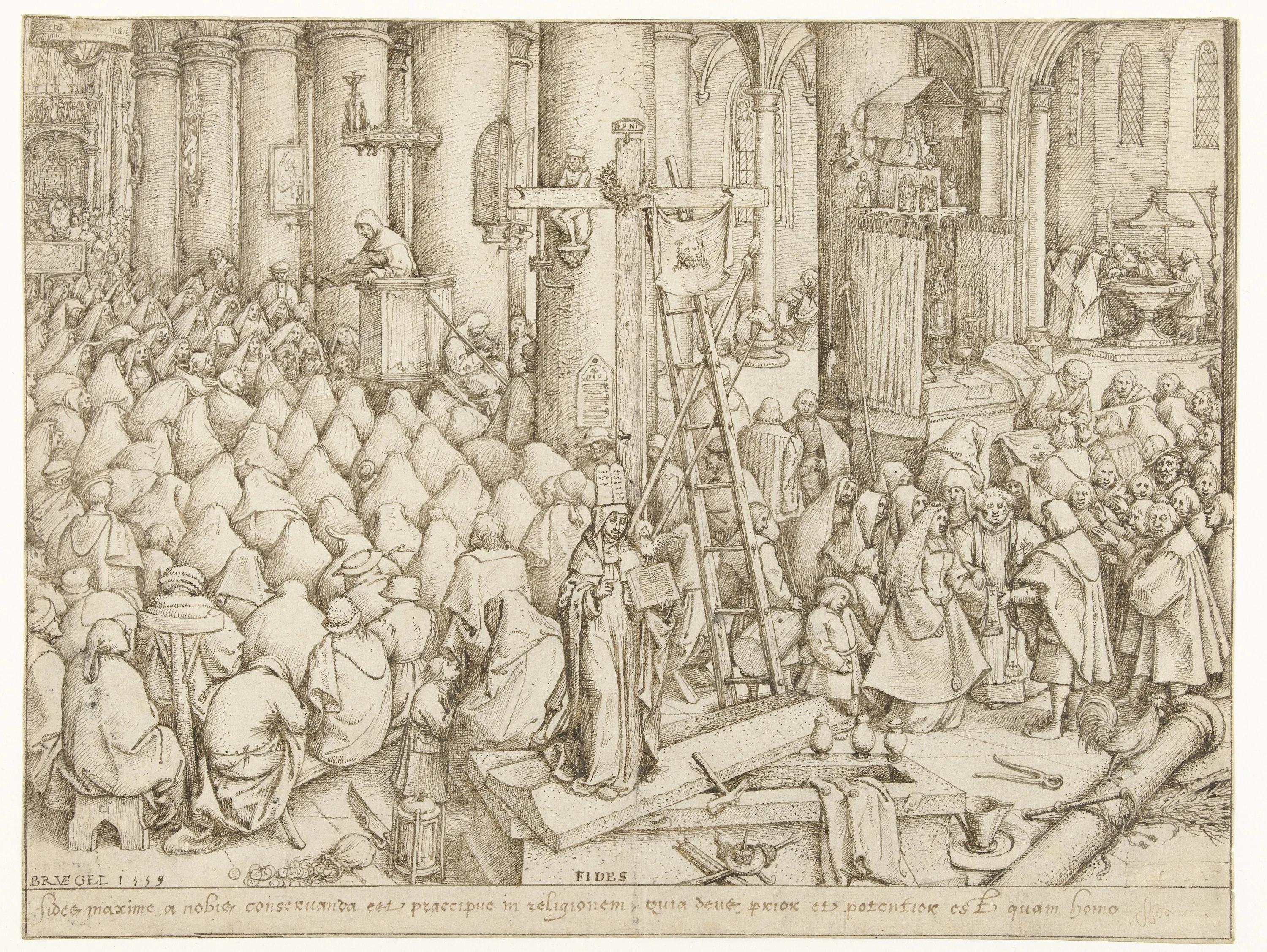 Faith, Pieter Brueghel l'Ancien