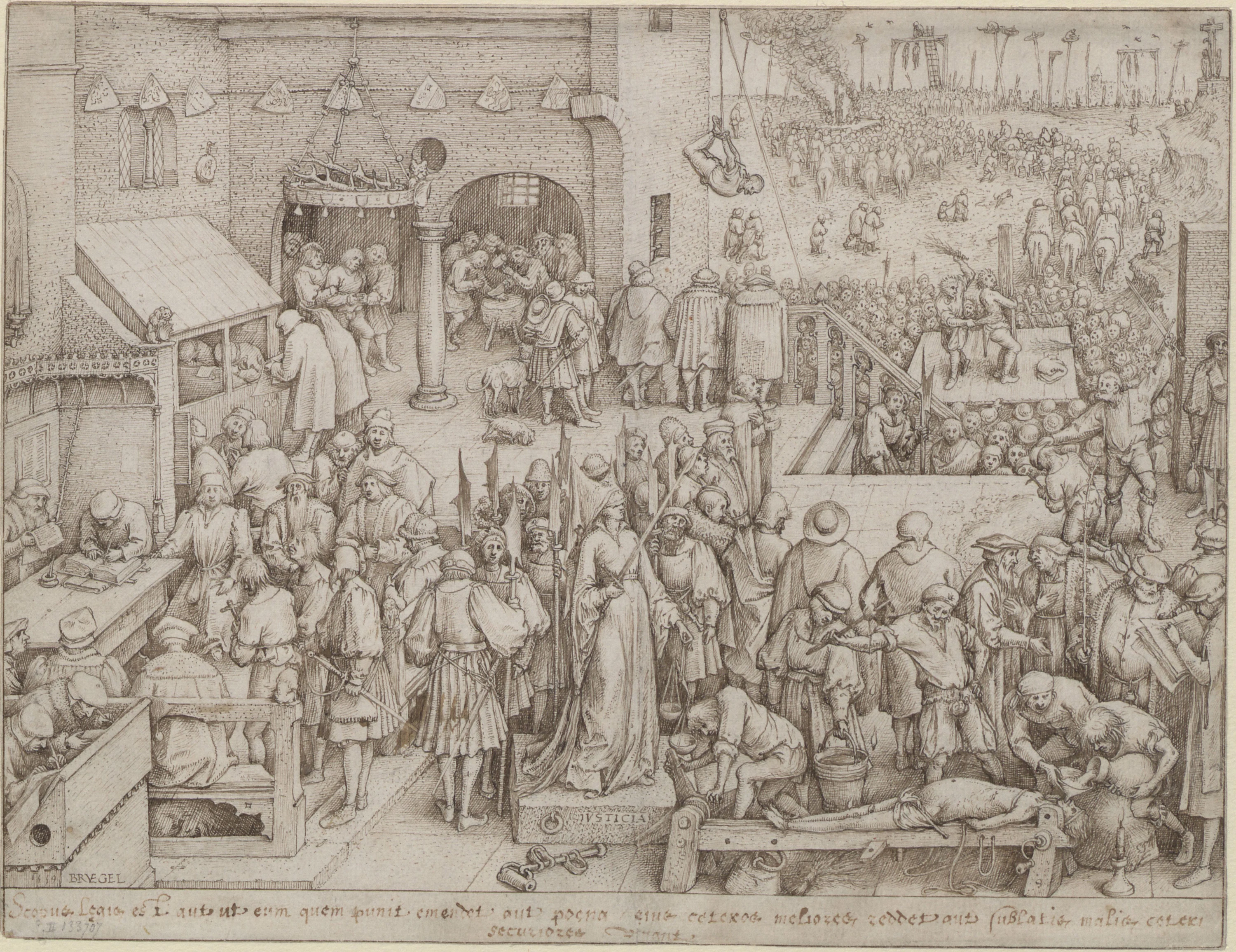 Justice, Pieter Brueghel l'Ancien