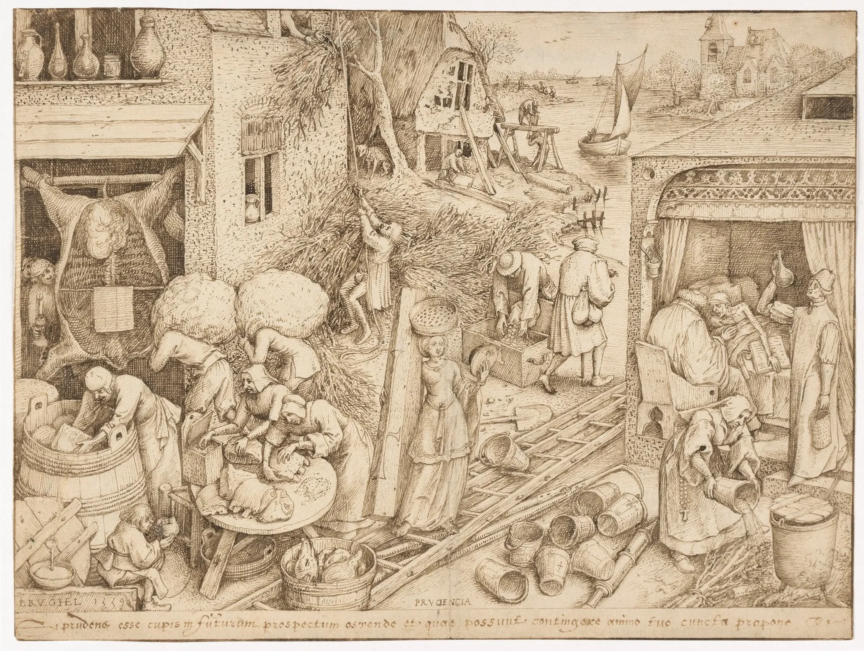 Prudence, Pieter Brueghel l'Ancien