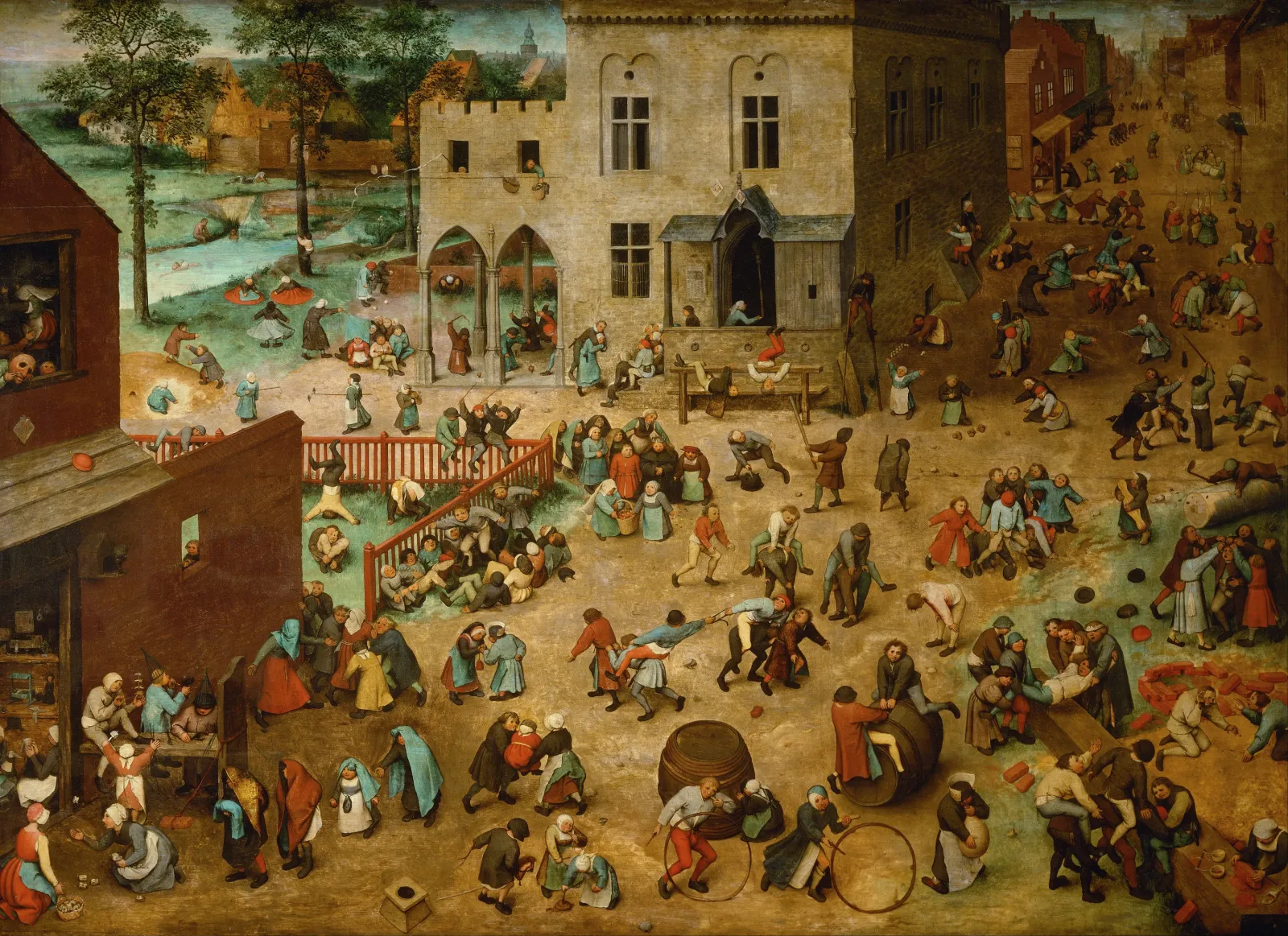 Children's Games, Pieter Bruegel the Elder