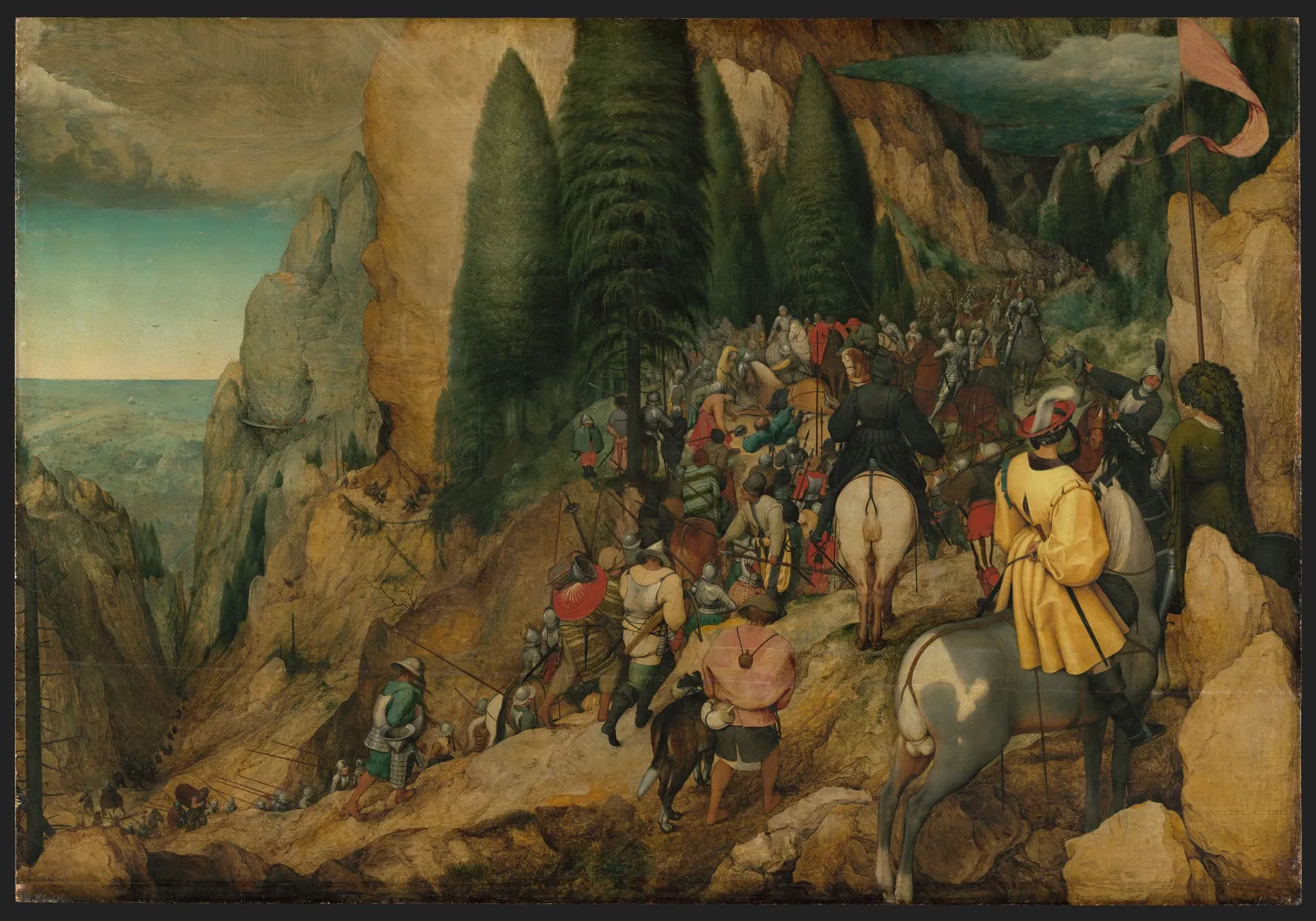 Conversion of Paul, Pieter Brueghel l'Ancien