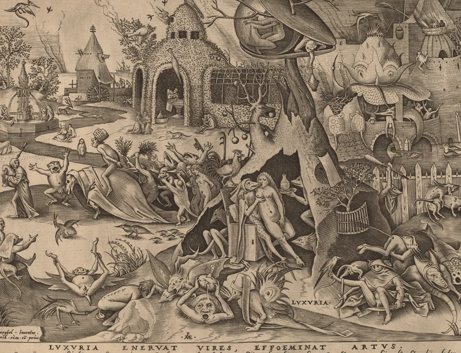 Lust, Pieter Bruegel the Elder