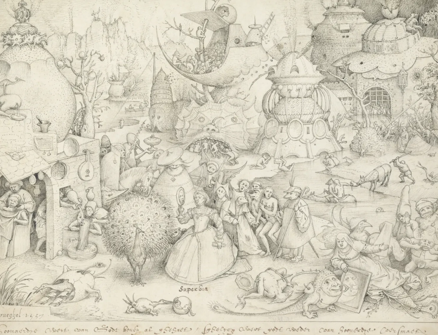 Pride, Pieter Bruegel the Elder