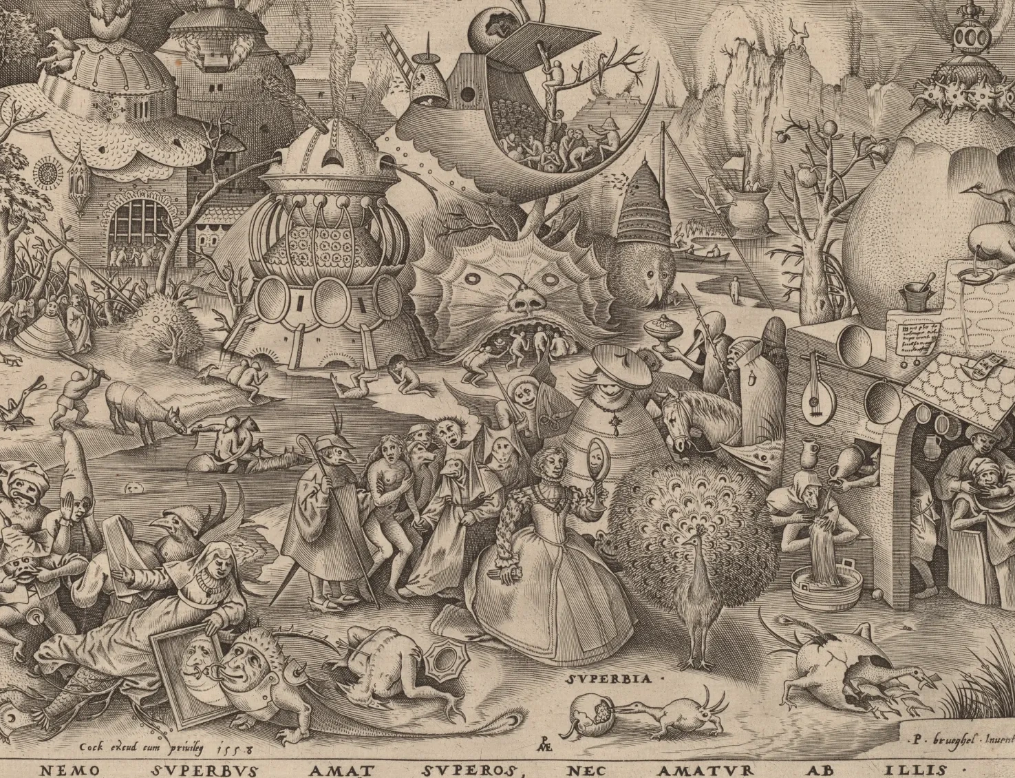 Pride, Pieter Bruegel the Elder