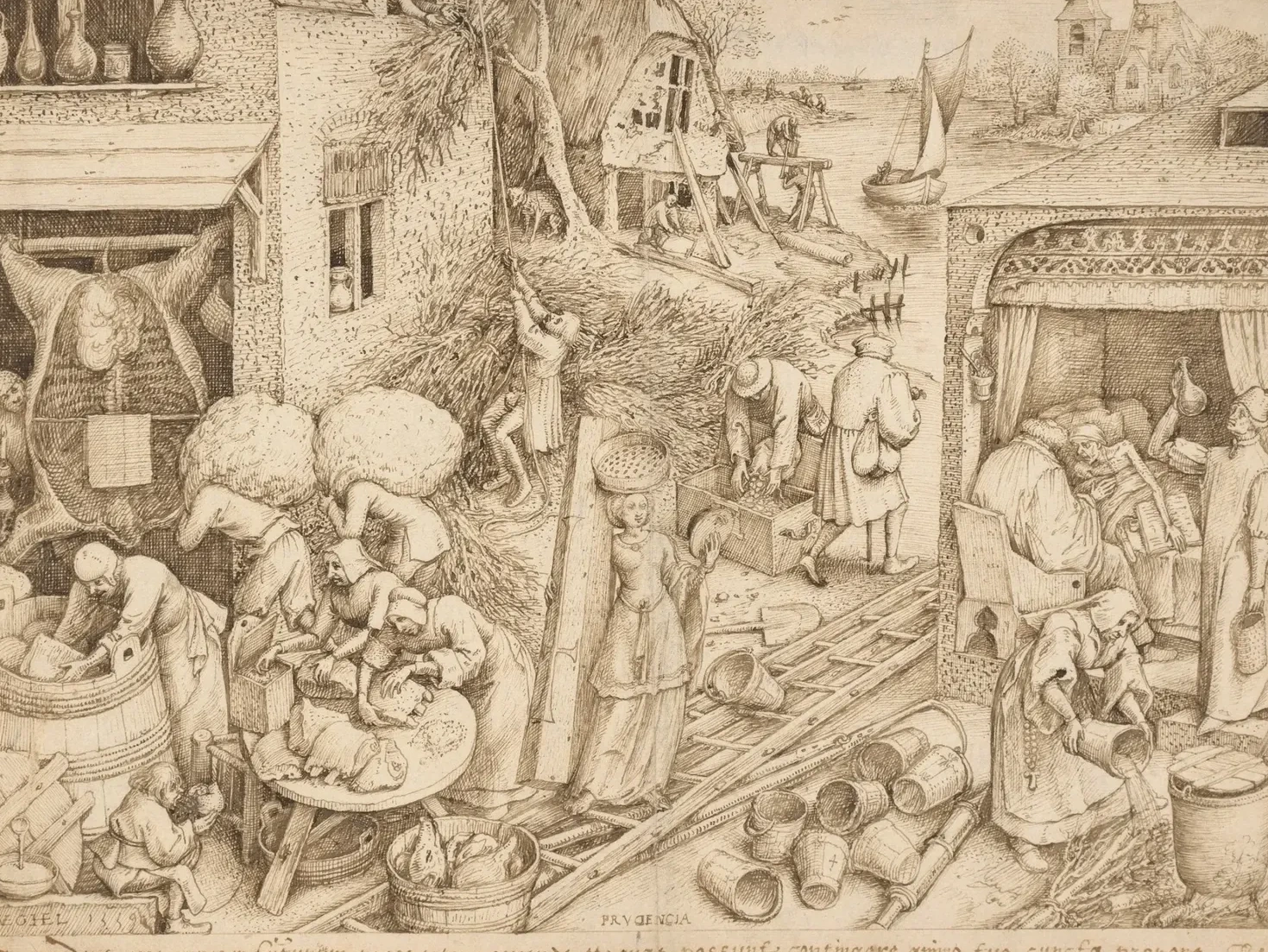 Prudence, Pieter Bruegel the Elder