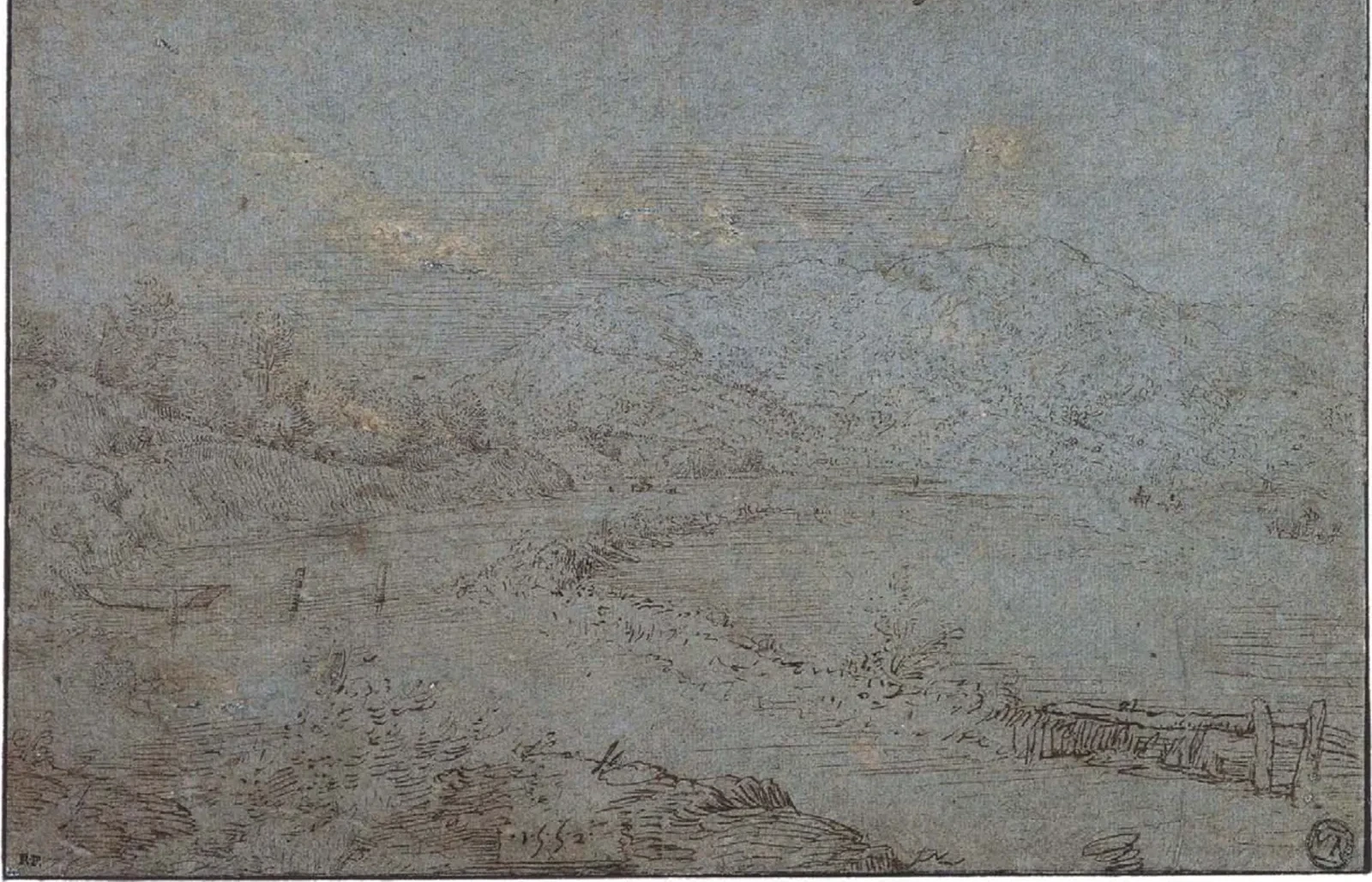 River Landscape, Pieter Bruegel the Elder