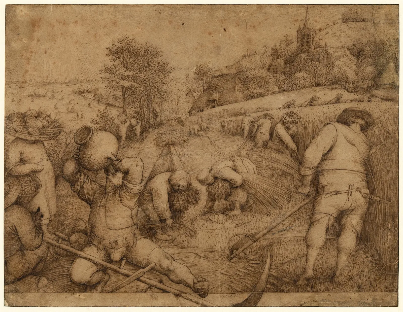 Summertime, Pieter Brueghel l'Ancien