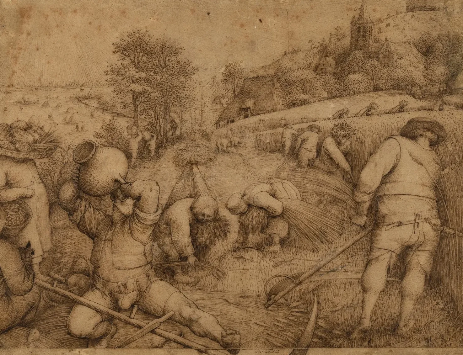 Summertime, Pieter Bruegel the Elder