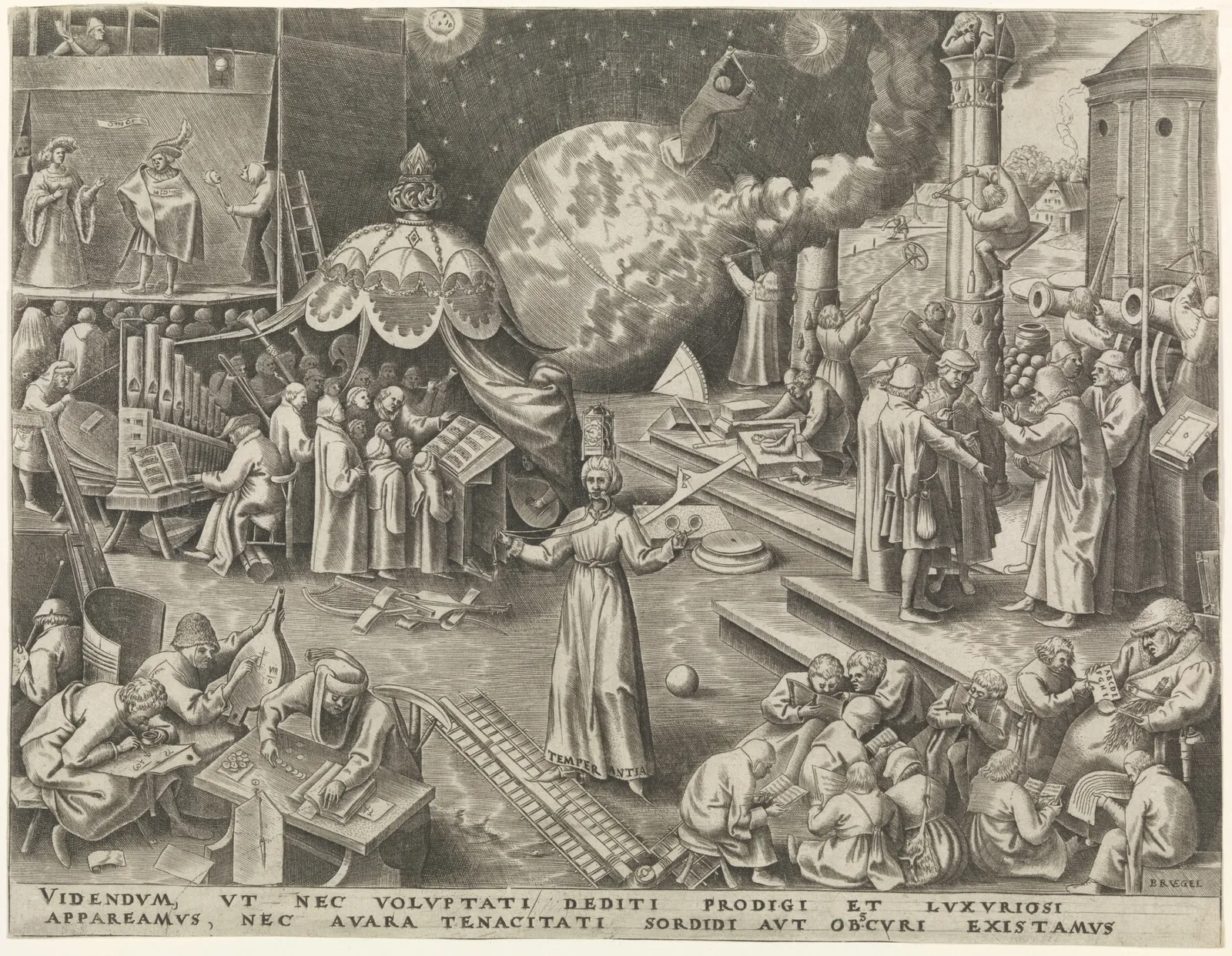 Temperance, Pieter Brueghel l'Ancien