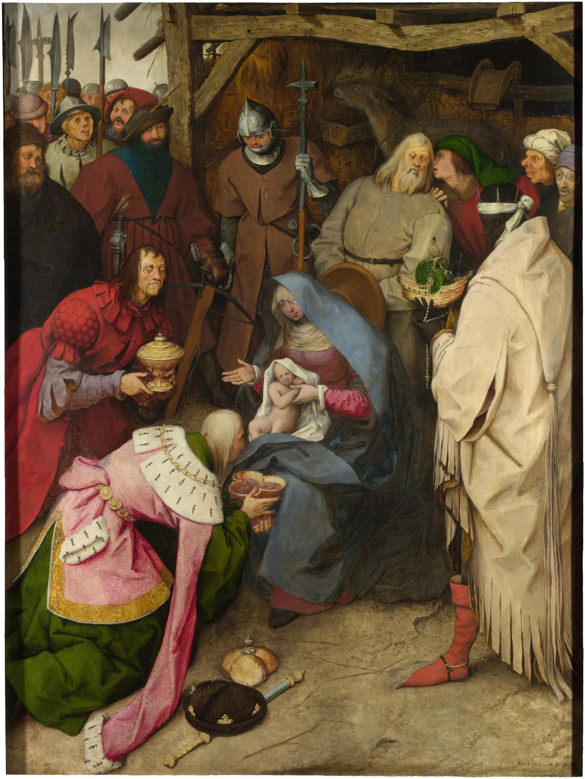 The Adoration of the Kings, Pieter Brueghel l'Ancien